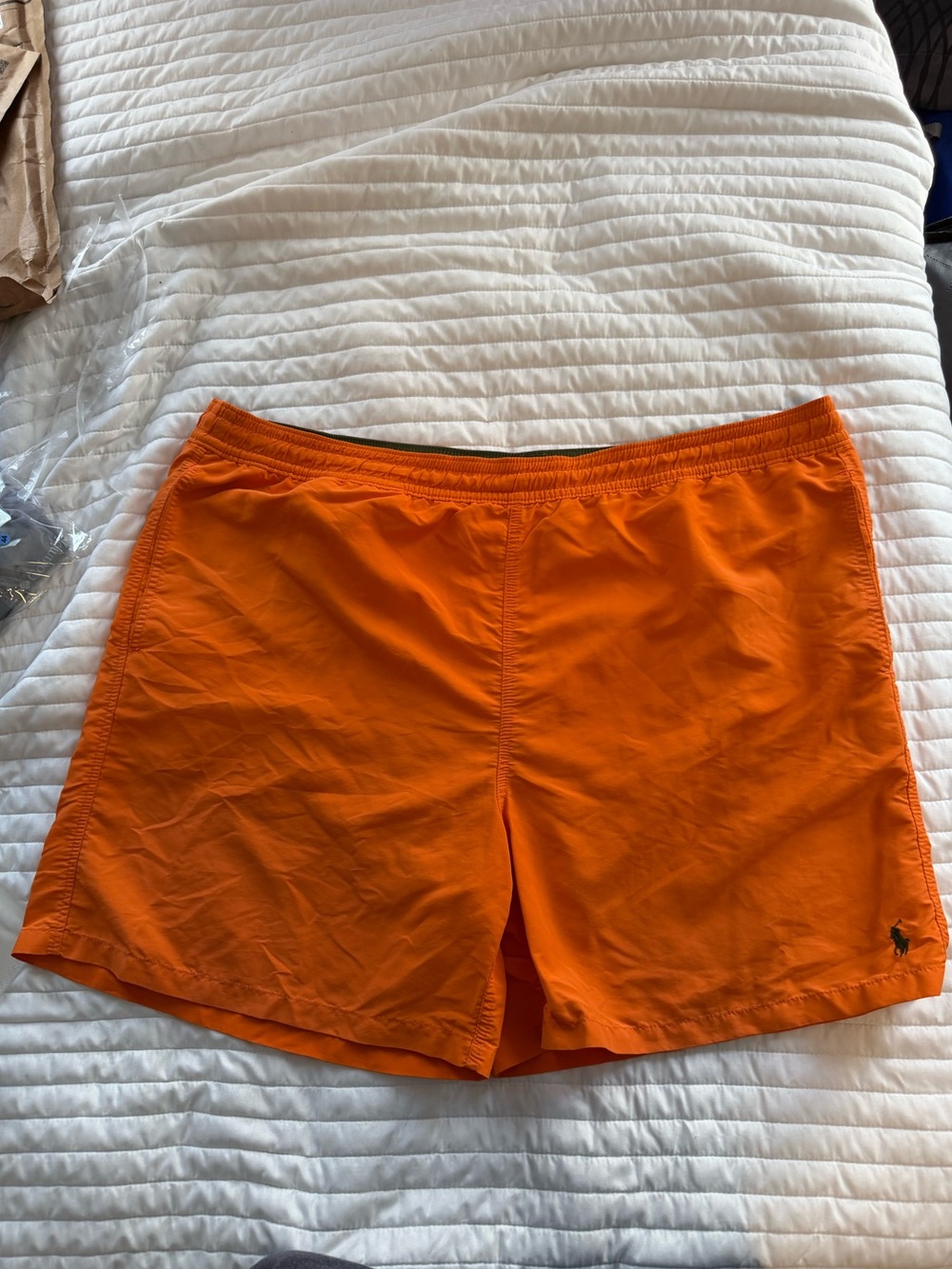 Polo by Ralph Lauren Orange Men's Swim Trunks